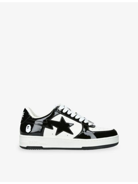 A BATHING APE® BAPE STA Icon #1 M2 Leather Trainers