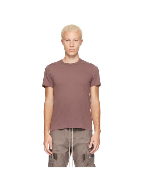 Rick Owens Burgundy Tower Short Level T-shirt