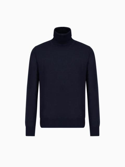 EMPORIO ARMANI Pure virgin-wool rollneck
