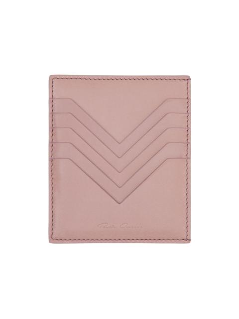 Pink Square Card Holder