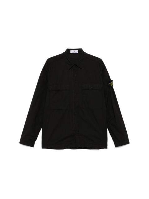 Stone Island Compass-badge shirt jacket