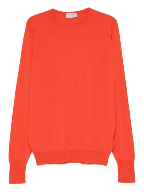 JOHN SMEDLEY MARCUS SWEATER IN EXTRA FINE MERINO WOOL