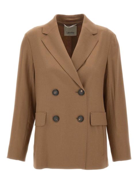 'S Max Mara double-breasted peak-lapels blazer