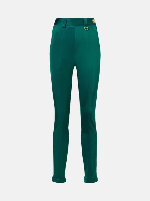 Chloé High-rise jersey slim pants