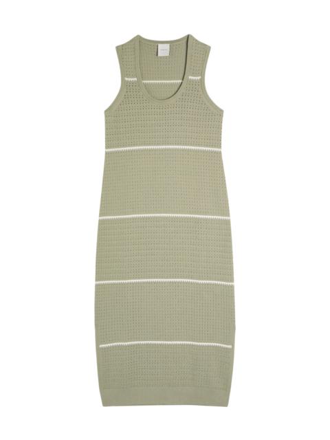 VARLEY Varley Scott Scoop Neck Knit Midi Dress