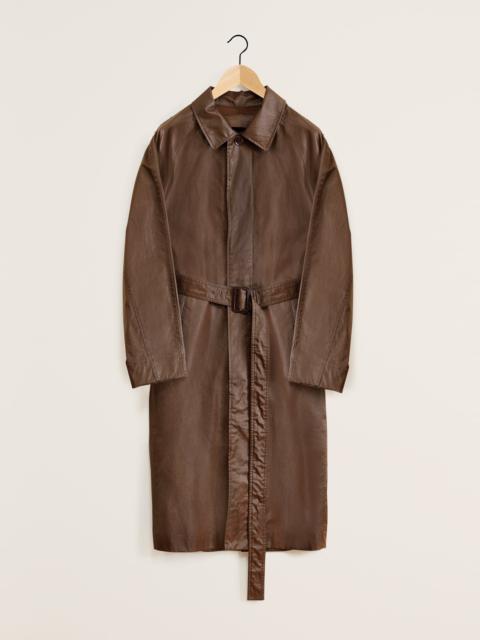 Lemaire BELTED RAINCOAT