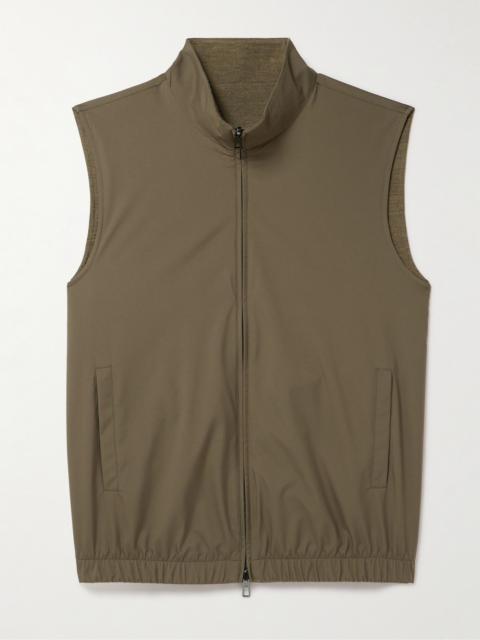 Loro Piana Slim-Fit Reversible Storm System® Shell and Super Wish® Virgin Wool Gilet