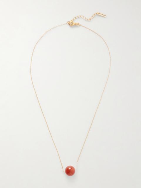 Jennifer Behr Silver-tone Crystal Necklace