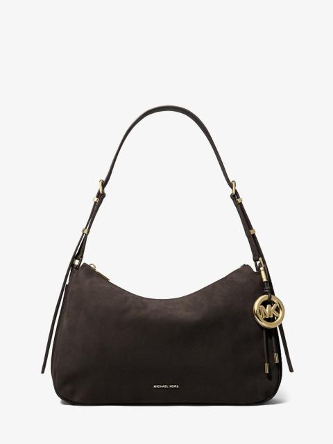 MICHAEL KORS Nolita Medium Nubuck Shoulder Bag