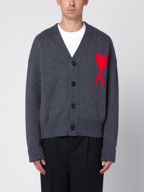 Ami De Coeur grey wool cardigan