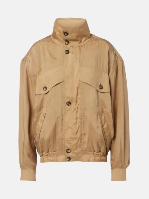 SAINT LAURENT Oversized blouson jacket