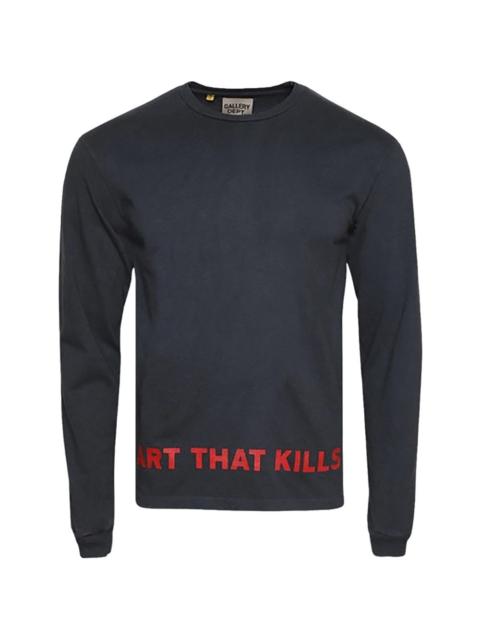 GALLERY DEPT. long-sleeved graphic T-shirt