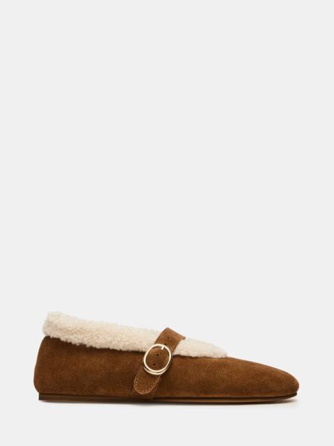 STEVE MADDEN LODGE CHESTNUT SUEDE