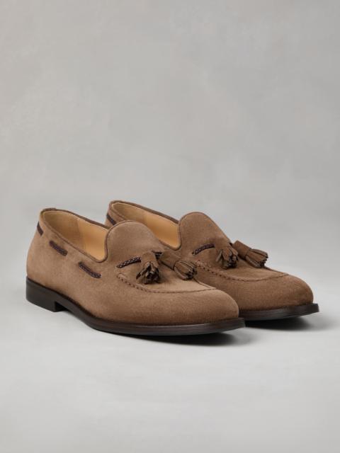 Brunello Cucinelli Suede loafers with tassels