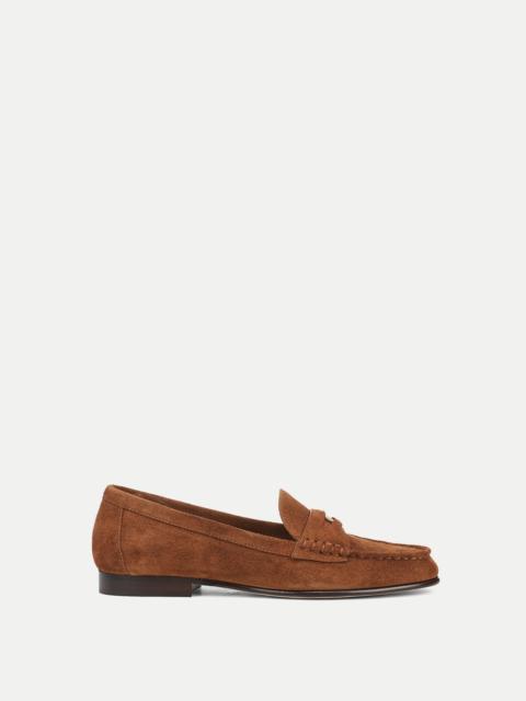 VERONICA BEARD PENNY SUEDE LOAFER