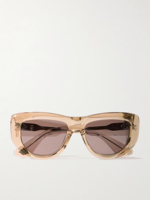 JACQUES MARIE MAGE + Erin Wasson The Sud Square-frame Acetate Sunglasses