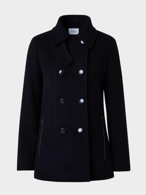 AKRIS Cashmere and Wool-Blend Top Coat