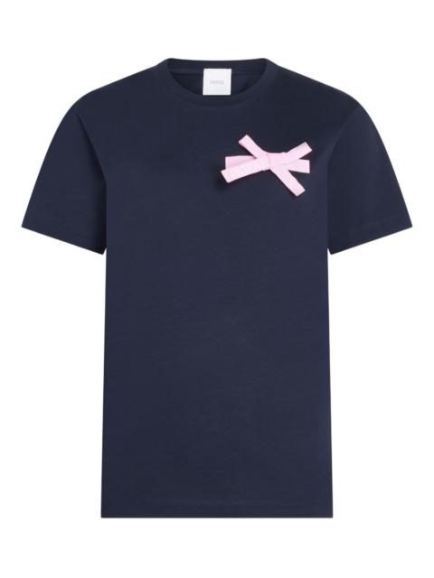 PATOU bow-detail T-shirt