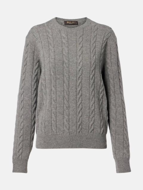 Loro Piana Cedar cable-knit cashmere sweater