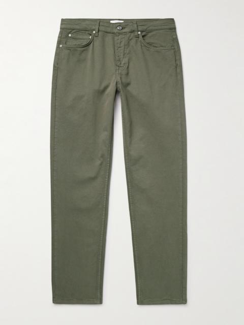 NN07 Tony 1923 Slim-Fit Garment-Dyed Organic Cotton-Blend Twill Trousers