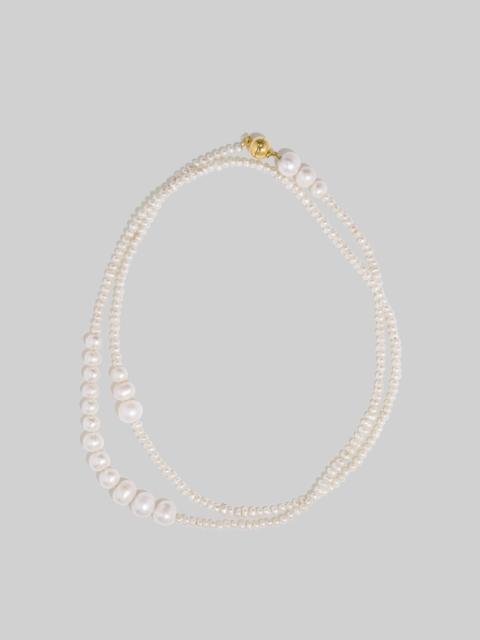Completedworks Completedworks Couplet Necklace - Pearl/Gold