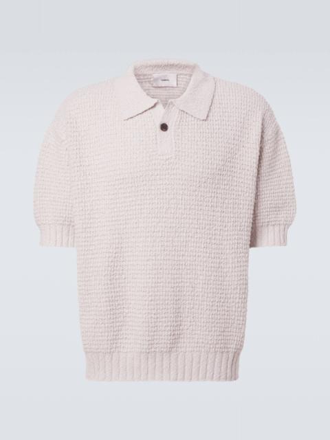 COMMAS Knitted cotton polo shirt