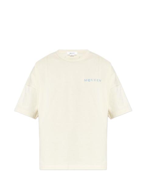 Alexander McQueen logo-print T-shirt