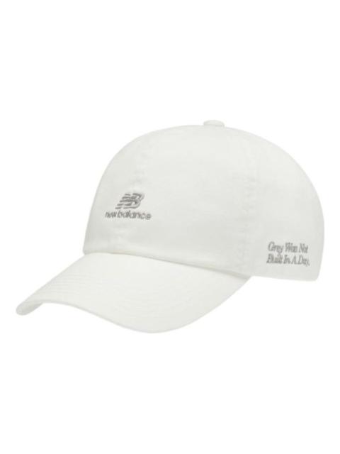 New Balance New Balance 6 Panel Seasonal Hat 'Ivory' LAH22003-IV