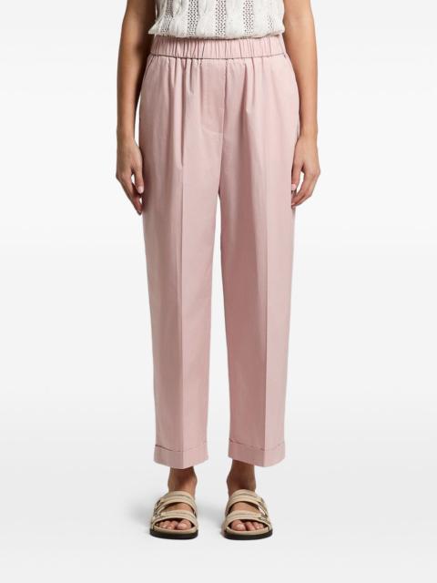 PESERICO elasticated-waist trousers