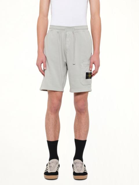 Stone Island 6200011 Shorts in Pearl Grey