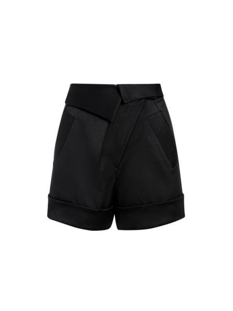 Alice + Olivia CHAD ASYMMETRICAL SHORT