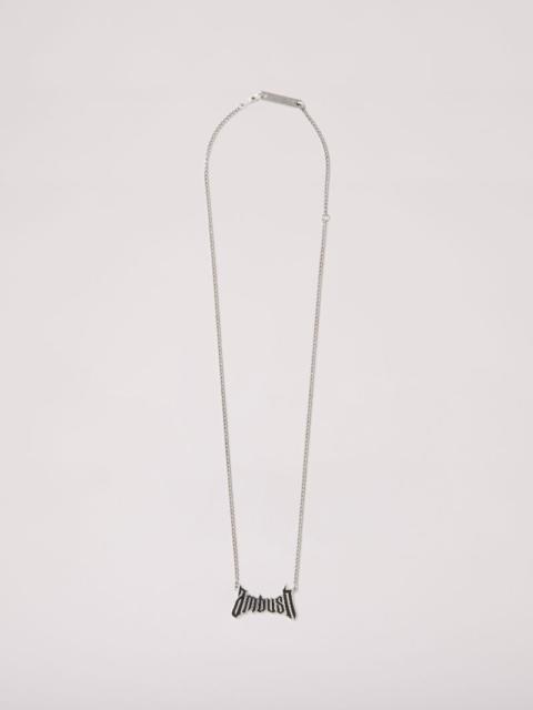 Ambush TRADITIONAL LOGO CHARM NECKLACE