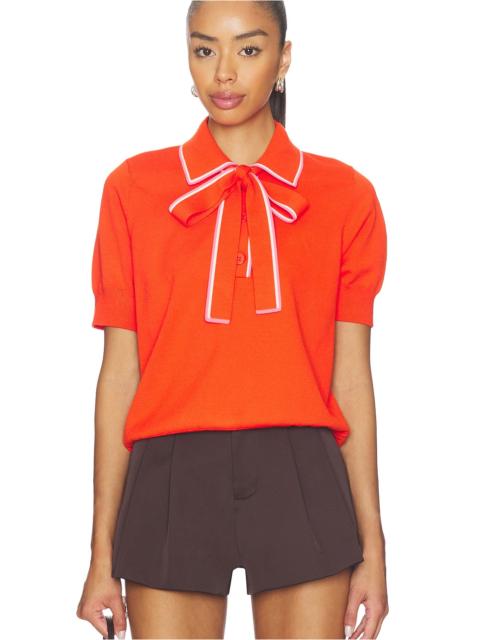 ESSENTIEL ANTWERP Jojoba Polo With Bow