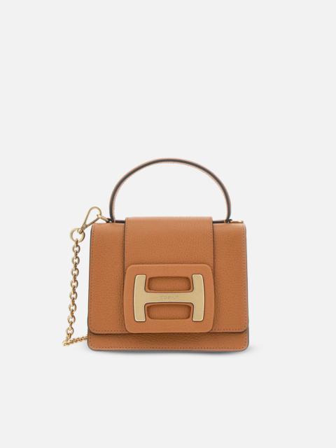 HOGAN Hogan H-Bag Crossbody Bag Micro Brown