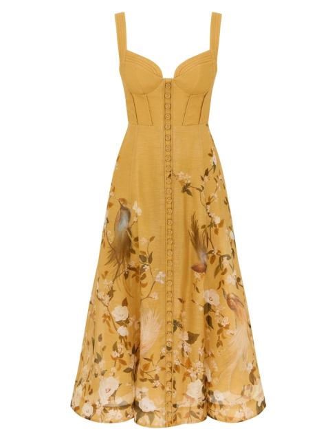 Zimmermann MOMENTUM CORDED MIDI DRESS