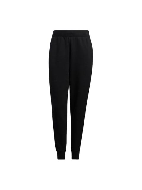 (WMNS) adidas Fi W Pt Dk Rlx Casual Sports Running Bundle Feet Long Pants/Trousers Black H09691