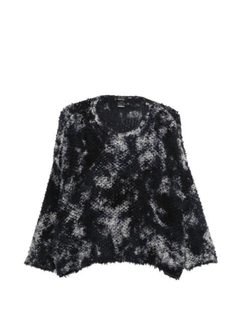 Avant Toi bouclé tie-dye sweater