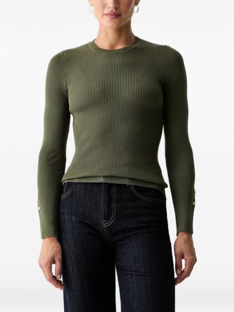 GUESS USA ribbed-knit T-shirt