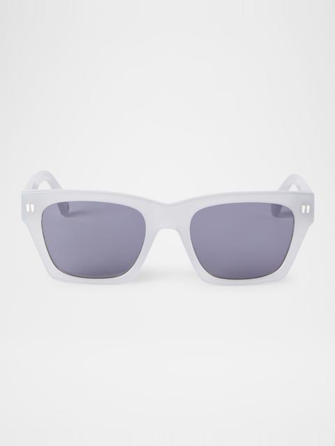 Off-White Men's Valdez Acetate Square Sunglasses