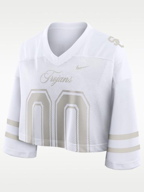Nike USC Neutral Stance Collection Women's Nike Dri-FIT College Cropped Jersey