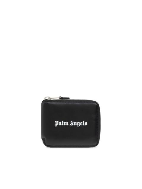 logo-print wallet