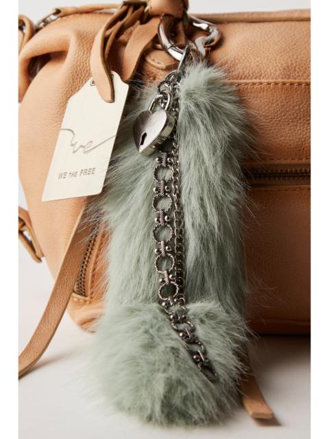 FREE PEOPLE Fluffy Tail Bag Charm