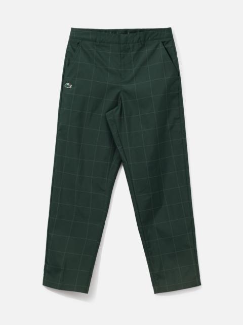 LACOSTE CHECKERED GOLF PANTS