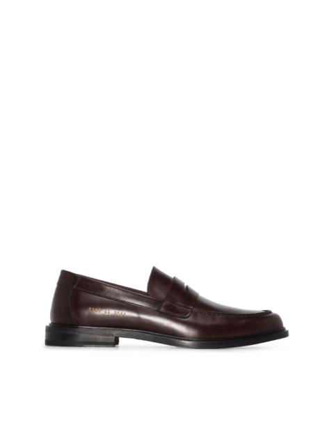 Common Projects round toe leather loafers