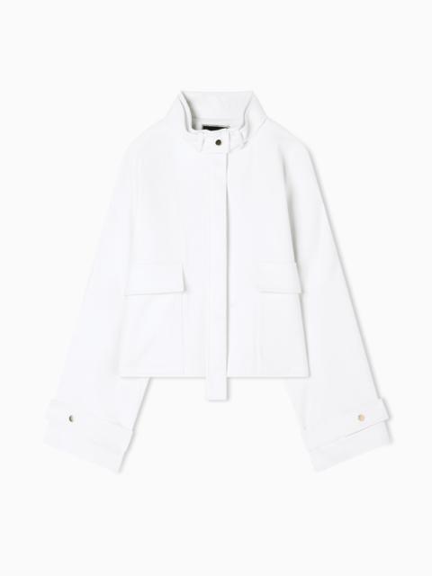 GIORGIO ARMANI VIRGIN WOOL PEA COAT