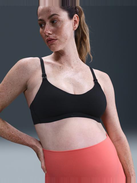 Nike Nike (M) Alate Minimalist Women's Light-Support Padded Nursing Sports Bra (Maternity)