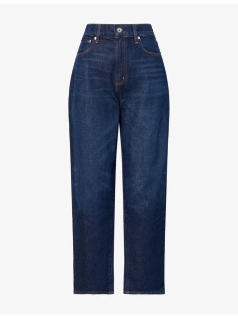 Citizens of Humanity Five-Pocket Tapered-Leg Denim Jeans
