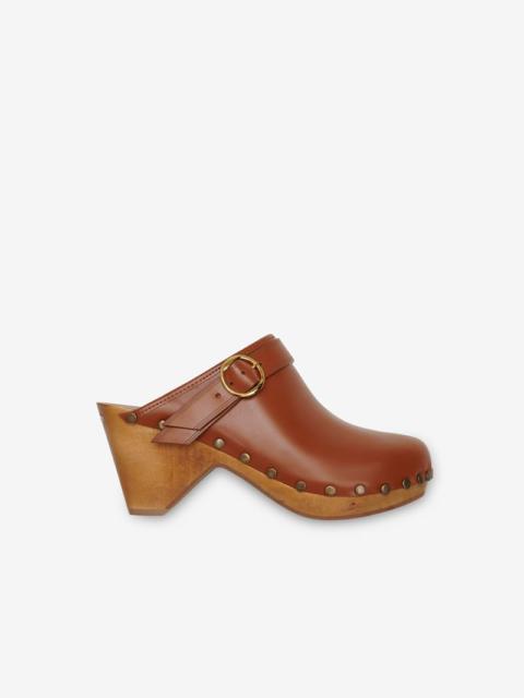 Isabel Marant TITYA LEATHER CLOGS