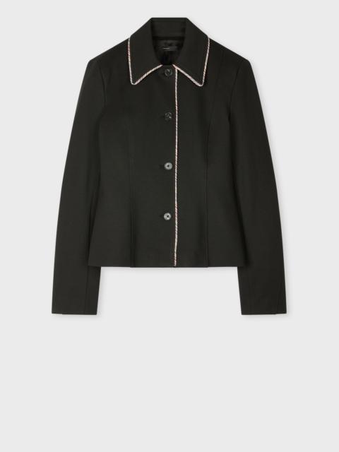 Paul Smith Women's Black Milano 'Signature Stripe' Jacket