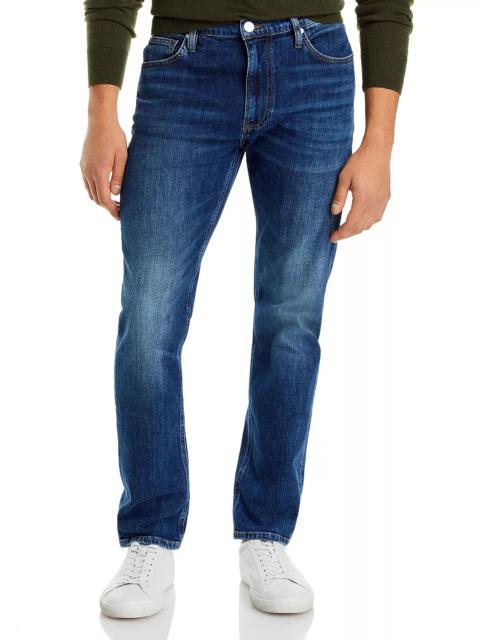 L'Homme Modern Straight Fit Jeans in Freetown Blue